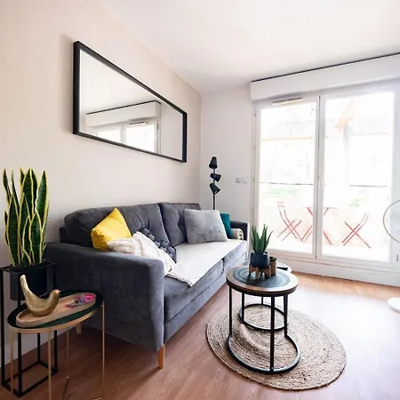 Le Richter - Terrasse A Port Marianne Apartman *