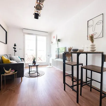 Le Richter - Terrasse A Port Marianne Apartman